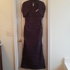 Purple gown